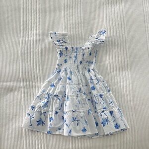 Hill House Blue Floral Kids Dress